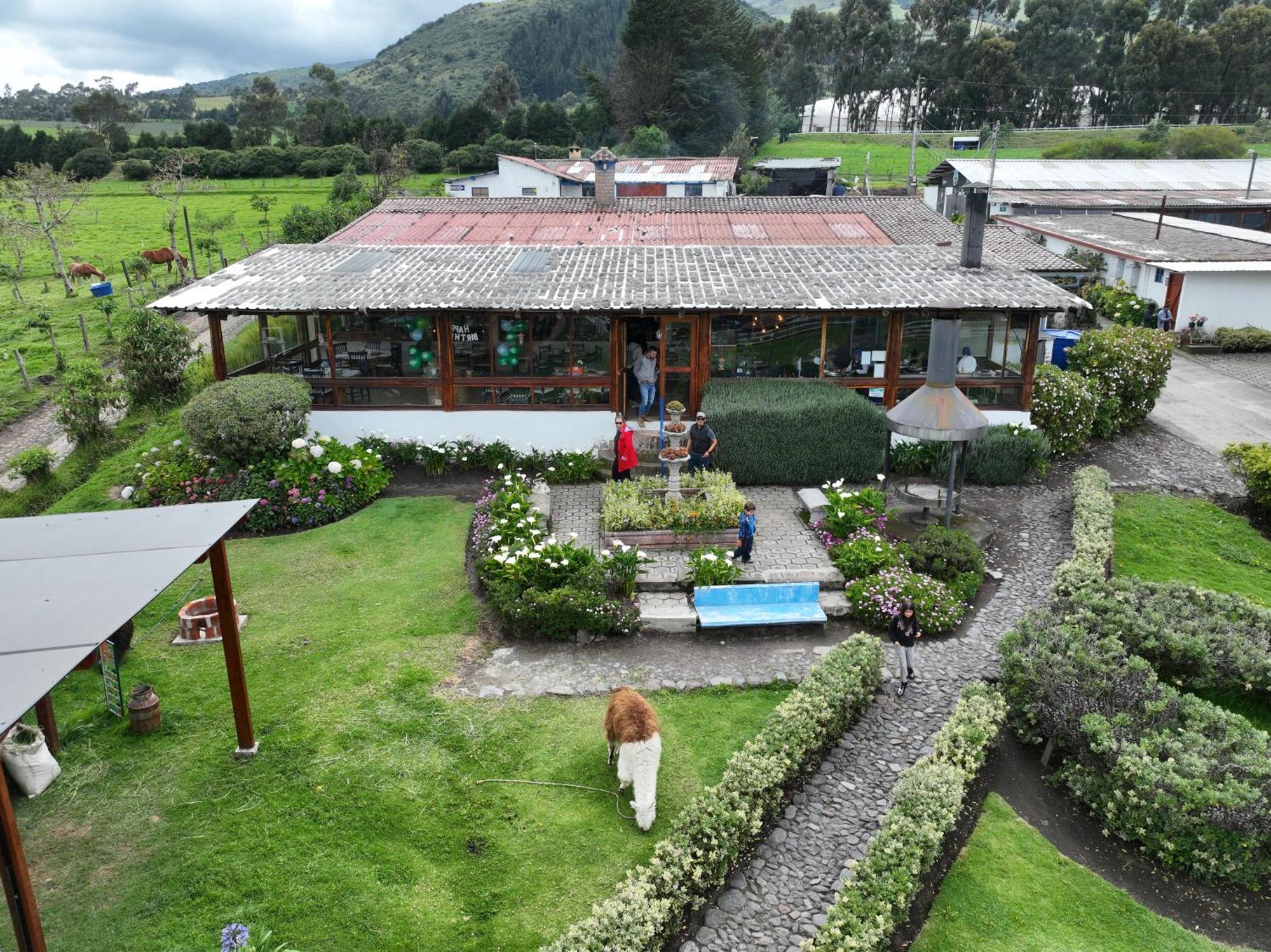 Hacienda El Rejo Villa Machachi Buitenkant foto